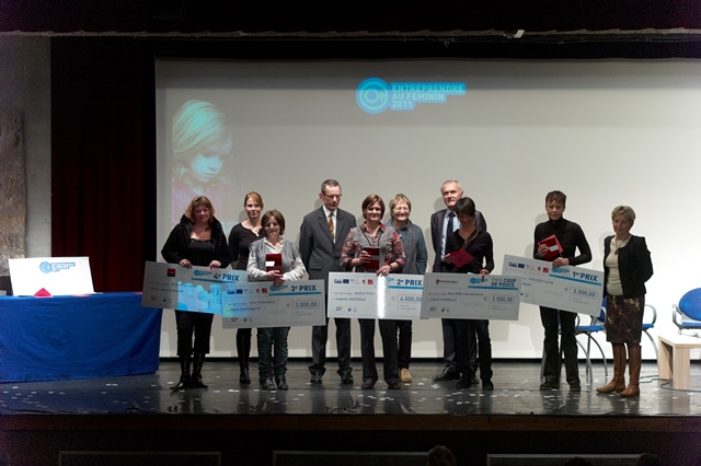 Lauréates Initiative au féminin 2011